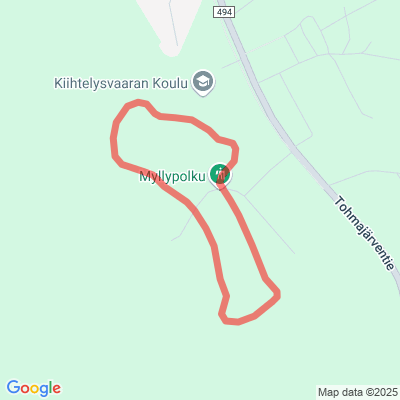 Kiihtelysvaaran valaistu kuntorata