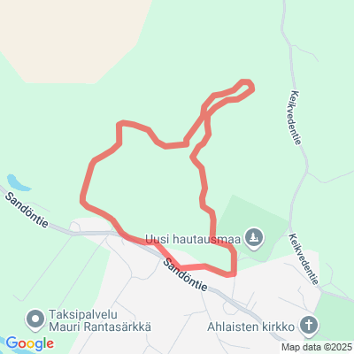 Ahlaisten kuntorata 1,8 km