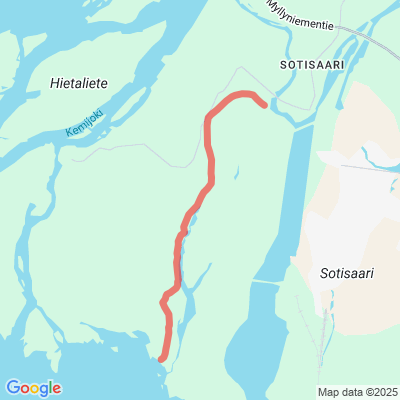 Mustakarin ulkoilupolku-latu 2,8 km