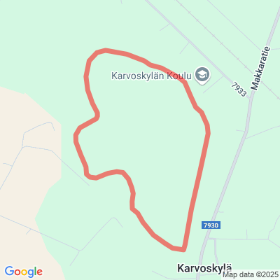 Karvoskylän valaistu kuntorata