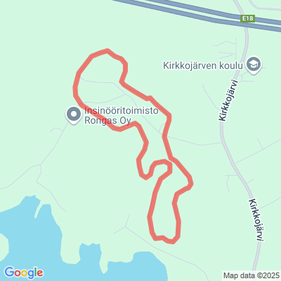 Kirkkojärven valaistu kuntorata