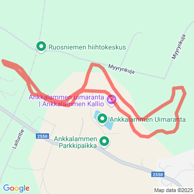 Ruosniemen kuntorata 2,5 km