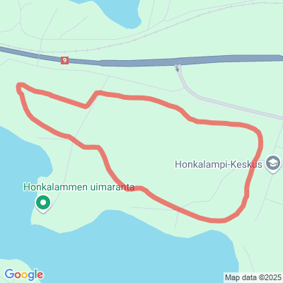 Honkalammen valaistu kuntorata