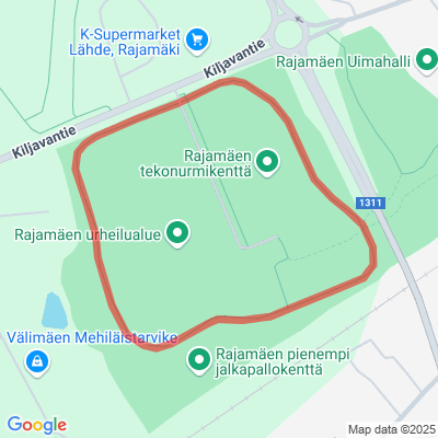 Rajamäen liikuntapuiston kuntorata