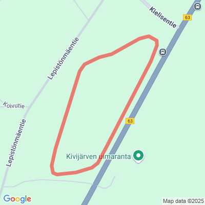 Kivijärvenkylän valaistu pururata