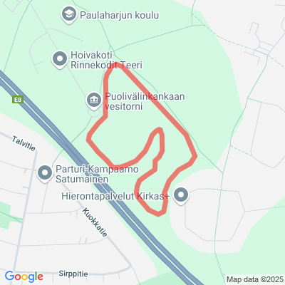 Puolivälinkankaan kuntorata