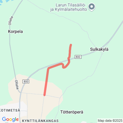 Kirkonkylän valaistu kuntorata Haapavesi