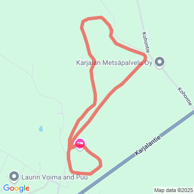Oritlammen valaistu kuntorata