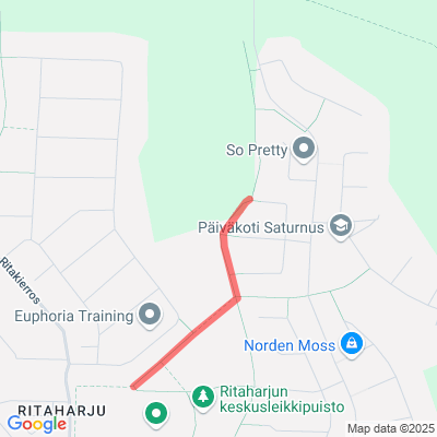 Ritaharjun pisto 1km