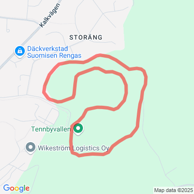 Tennbyn valaistu kuntorata
