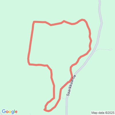 Saarikkaan kuntorata 2,5 km