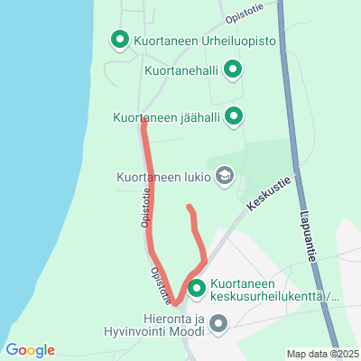 Opiston kuntorata-hiihtomaa