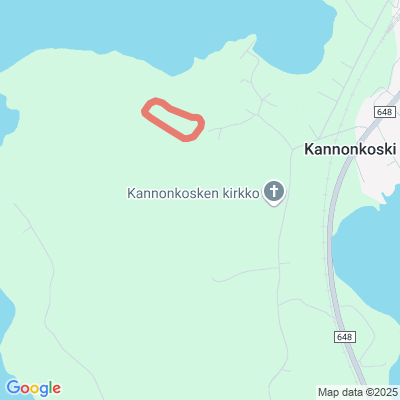 Kirkonkylän valaistu kuntorata Kannonkoski