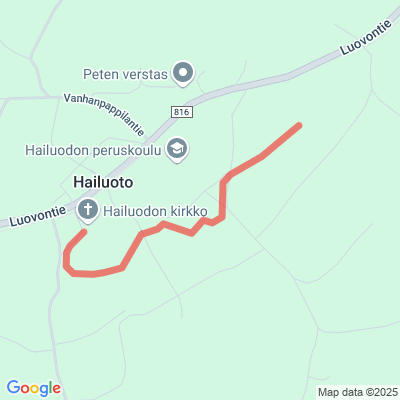 Hailuodon kirkonkylän valaistu kuntorata