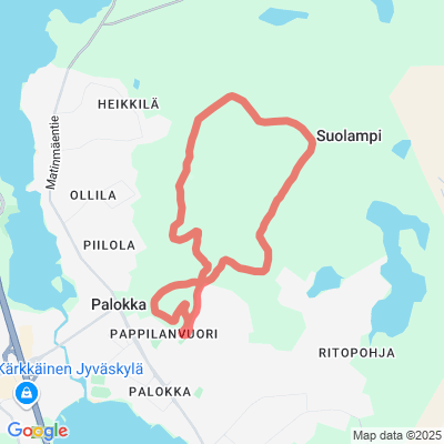 Touruvuoren kuntopolku 6,5 km