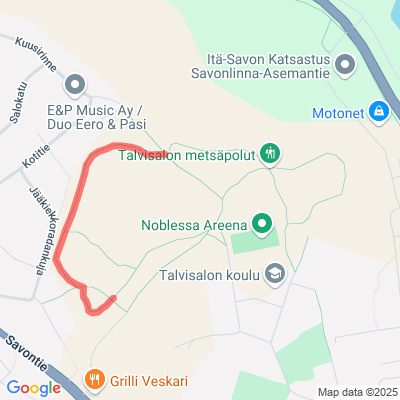 Talvisalon kuntorata, -latu