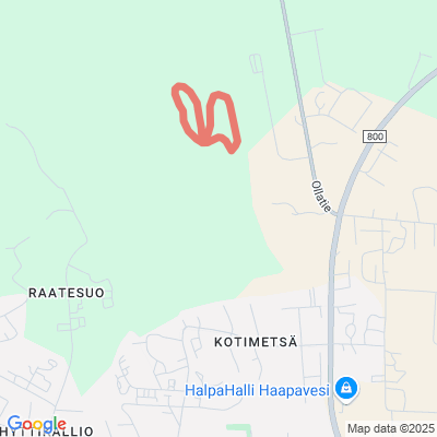 Hyttikallion valaistu kuntorata