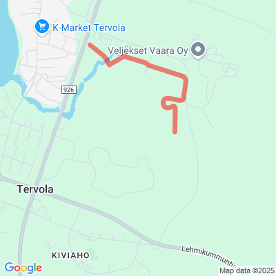 Kirkonkylän kuntorata Tervola