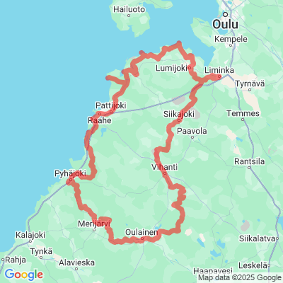 Flatland Route retkipyöräilyn rengasreitti