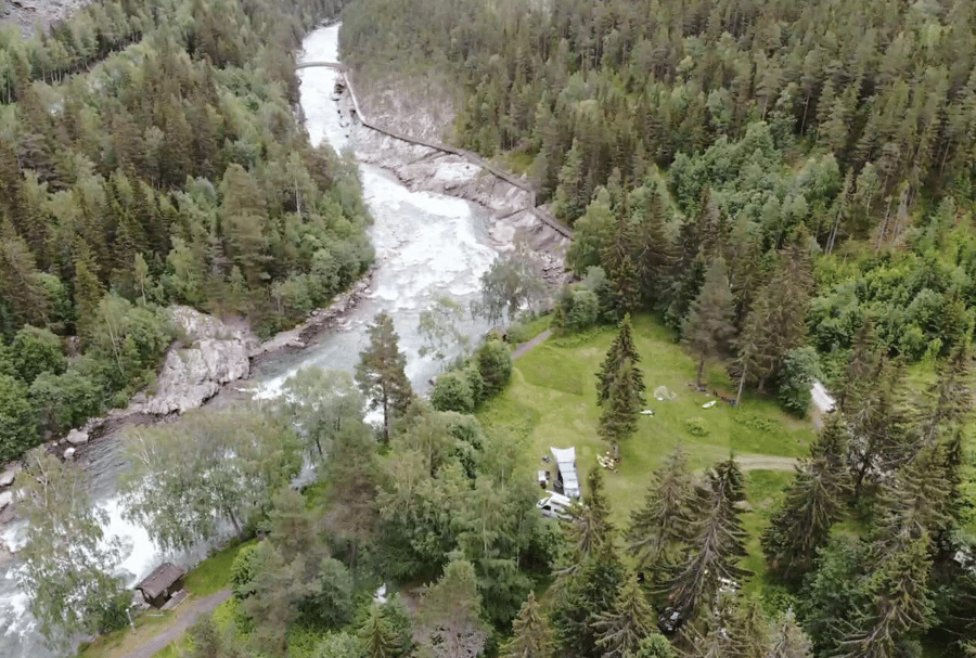 Sjoa Kayak Camp Camping