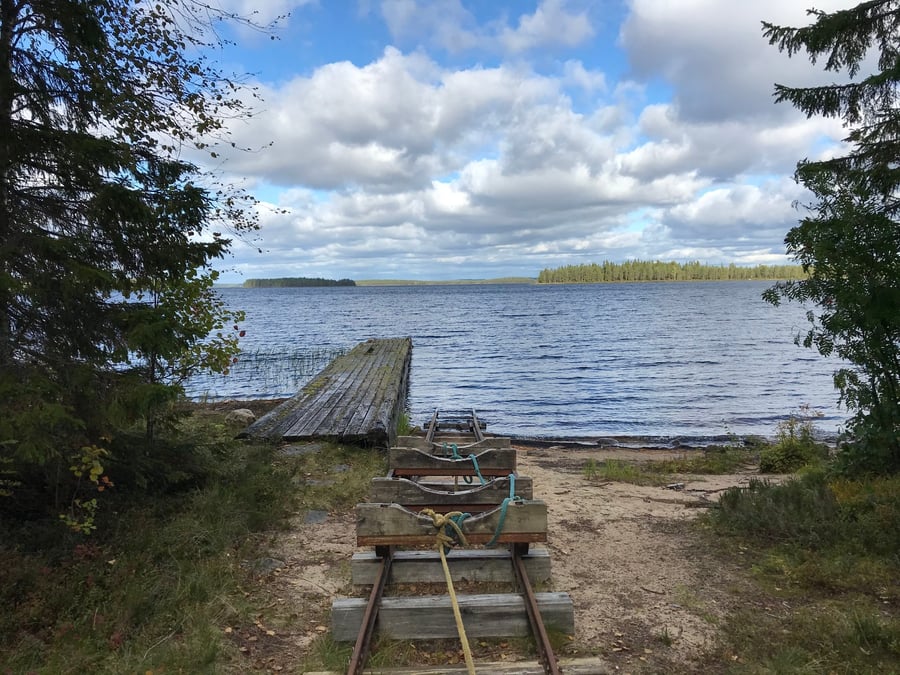 Lentuankosken vetotaival (Lentua - Lammasjärvi)