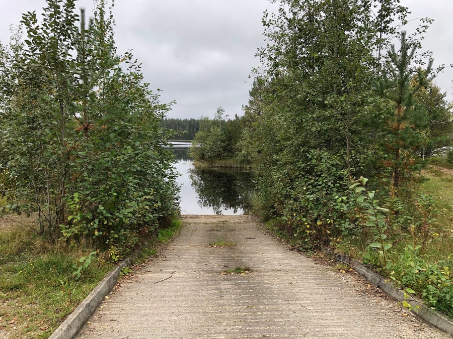 Ontojoen Kurikkalahden veneenlaskuluiska