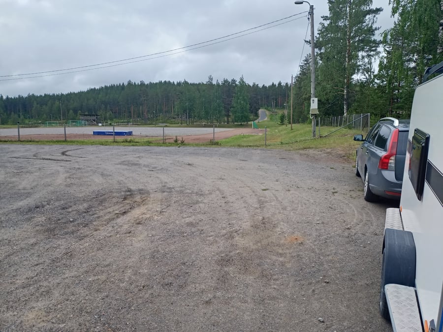 Toivakan urheilukenttä parkkipaikka