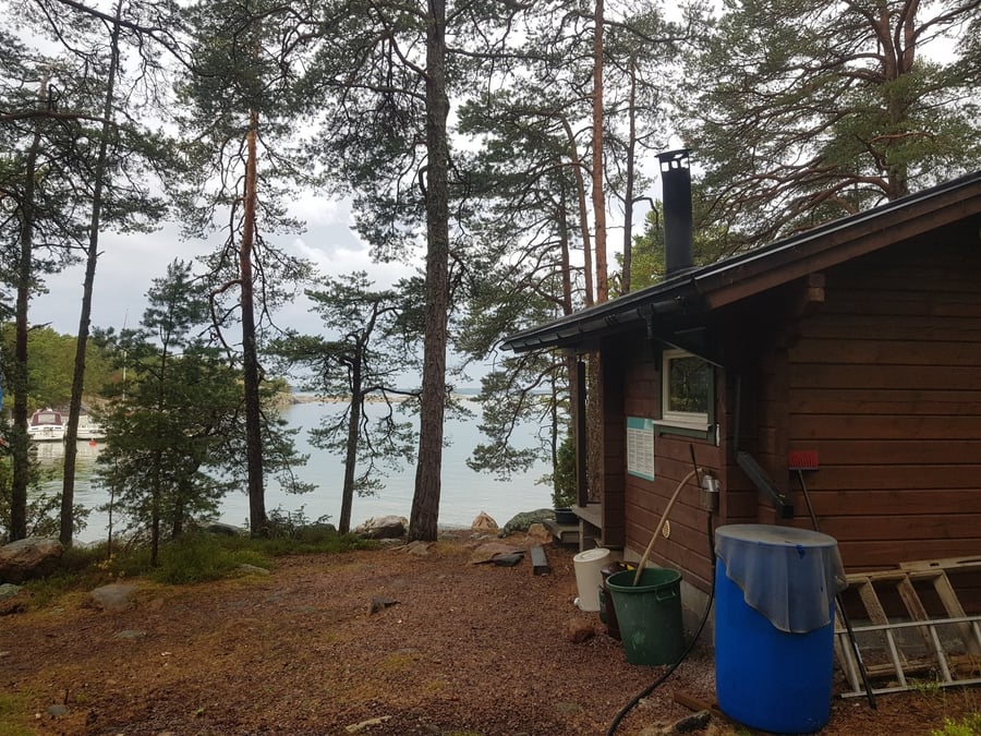 Stora Halsö Saunavesi