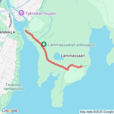Lammassaaren esteetön lankkupolku