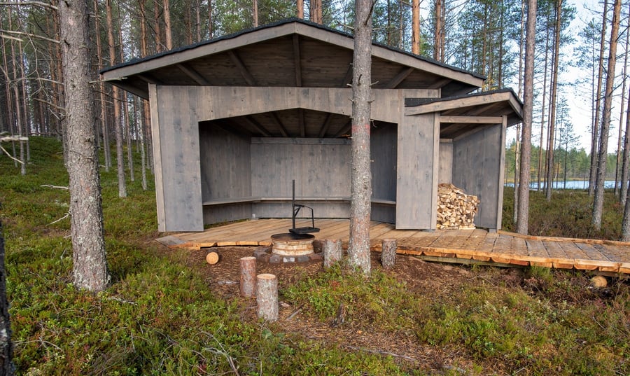 Soinin Iso Kaihijärvi Esteetön laavu
