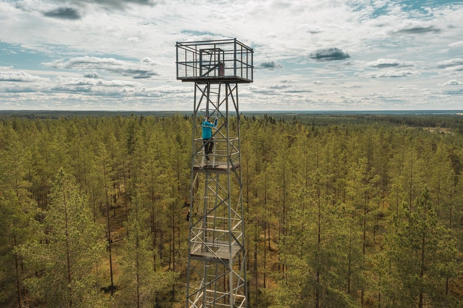 Rumavuoren näkötorni, Kuortane