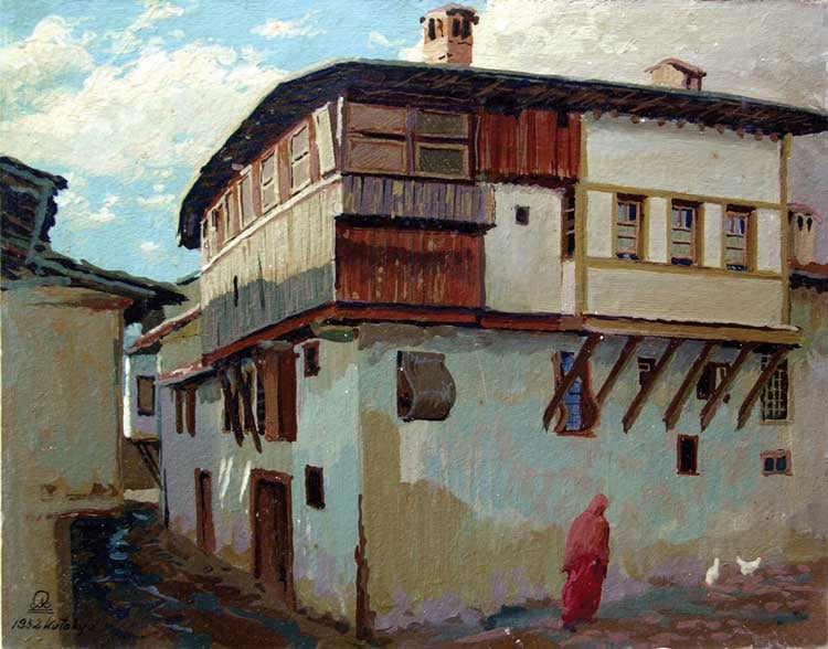 R34 Yeni Mahalle Çukur Çıkmazı, Taharlar’ın evi. 1952. 18.0x23.0 cm.
