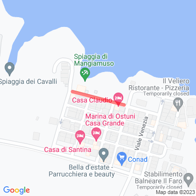 Piazzale della repubblica - spiaggia mangiamuso