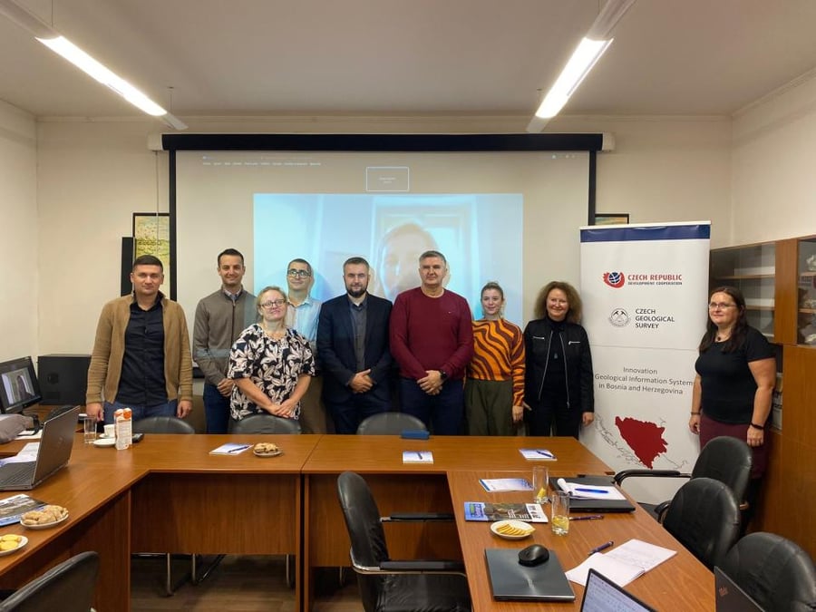 Inovace geologických informačních systémů v Bosně a Hercegovině