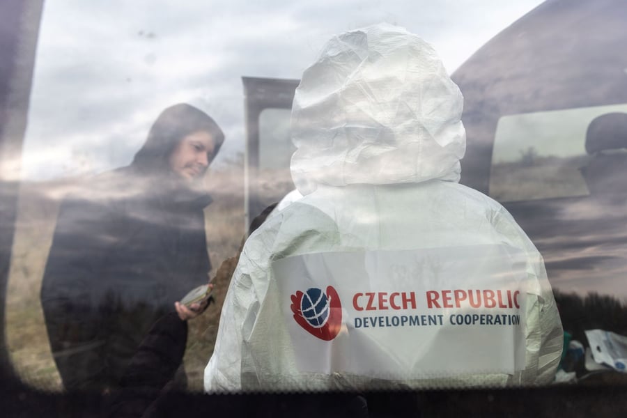 Posílení monitoringu znečištění životního prostředí v Dněpropetrovské oblasti v sobě ozbrojeného konfliktu