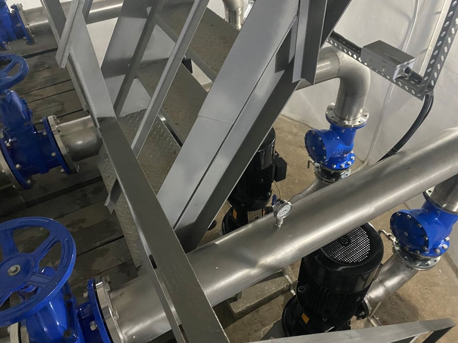 Rekonstrukce hlavní čerpací stanice odpadních vod v Hîncești