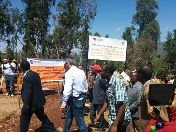 Zajištění přístupu k pitné vodě v oblastech Gumuma, Teso, Bargo a Huluka v zóně Sidama