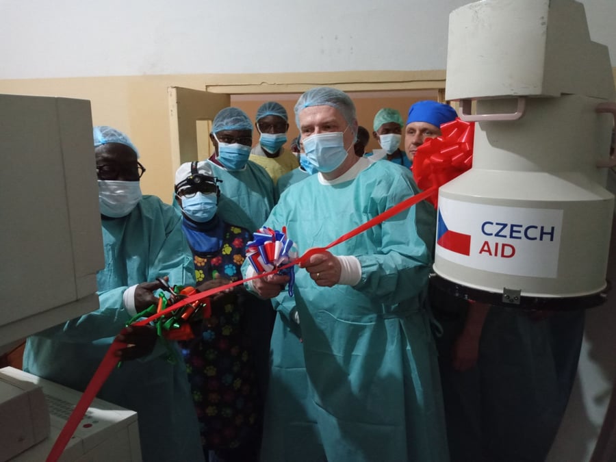 Mise MEDEVAC Zambie v traumatologii. TEI