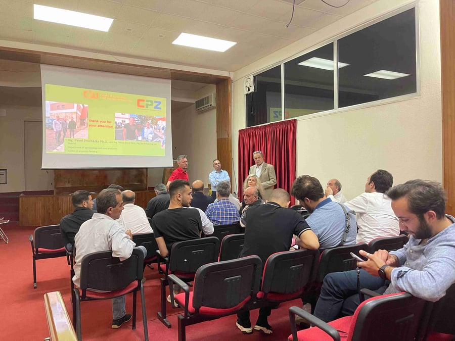 Přenos zkušeností a know-how o výsadbě a pěstování chmele v údolí Bekka v Libanonu