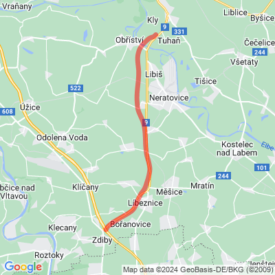 I/9 2+1 přeložka silnice