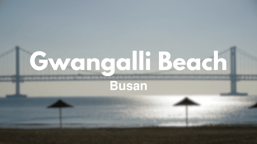 Gwangalli Beach