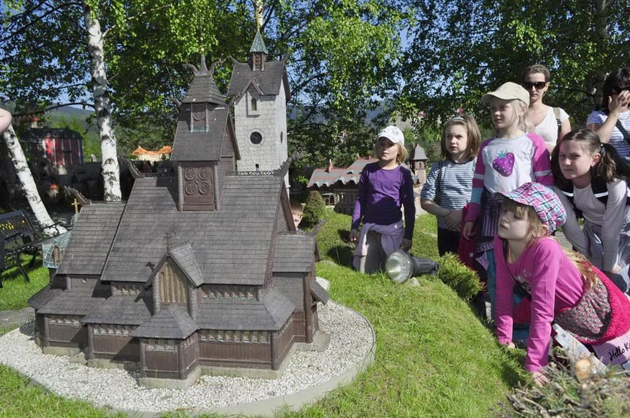 park miniatur Dolniho Slezka a severu Čech