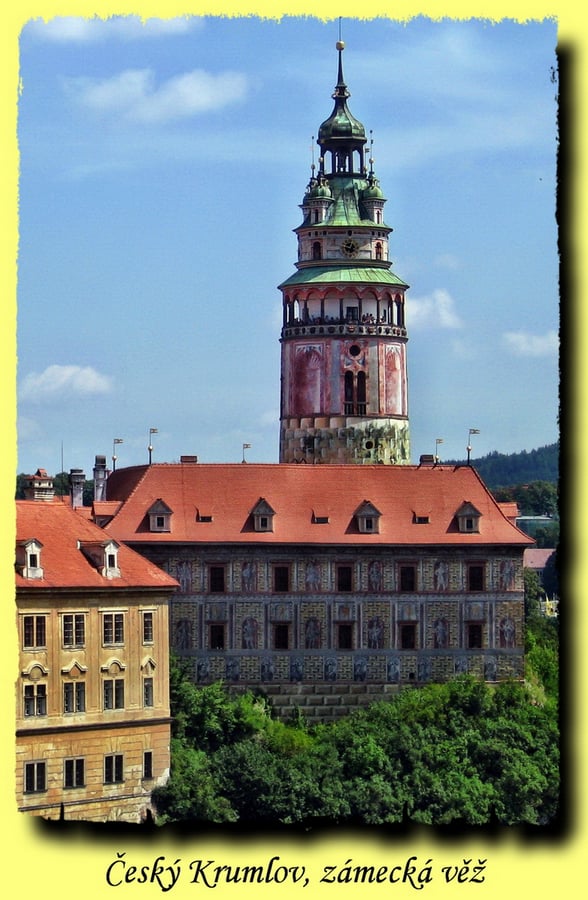 Český Krumlov - zámecká věž