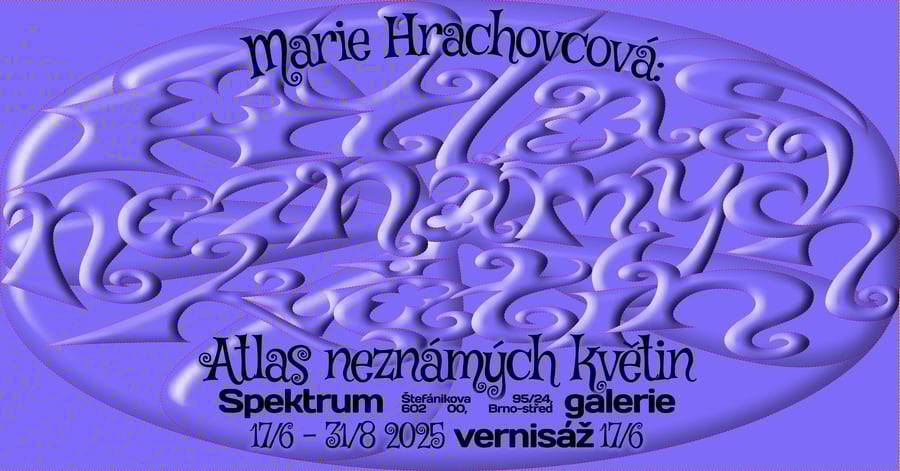 Marie Hrachovcová – Atlas neznámých květin