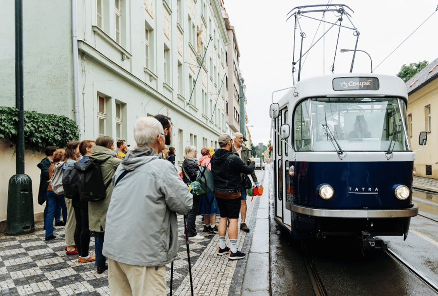 CAMP Tour: Tramvají do vozovny Hloubětín