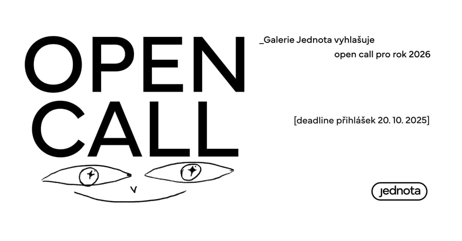 Jednota: Open Call 2026