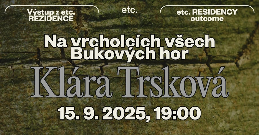 Klára Trsková: Na vrcholcích všech Bukových hor