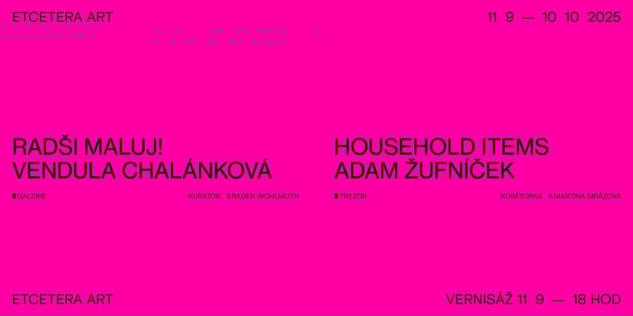 Adam Žufníček – Household Items