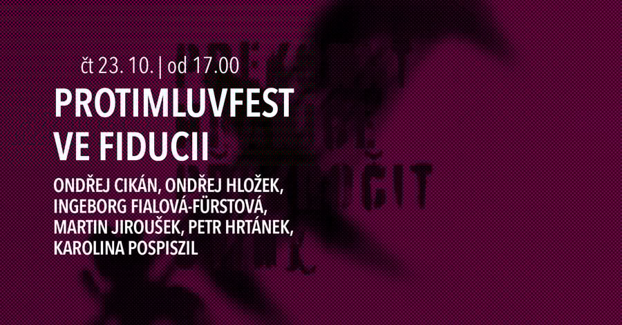 Mezinárodní literární přehlídka ProtimluvFest