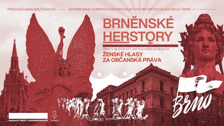 Vzpurné Brno / Hana Krutílková: Brněnské HERstory – ženské hlasy za občanská práva